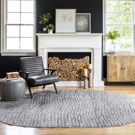 Nuloom Sherill Abstract Transitional Area Rug 6ft 7in x 9ft BDSM01A-O6709